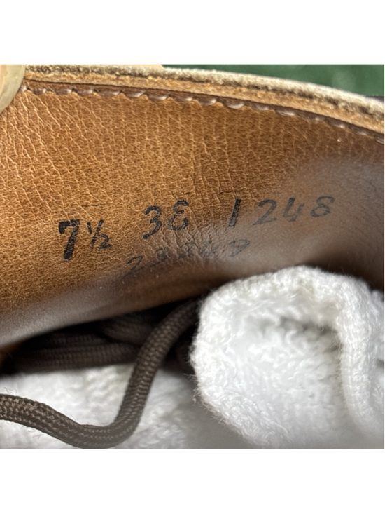 Allen Edmonds Delray Split Toe Brown Leather Dress Shoes Mens Size 7.5 3E WIDE main image 12